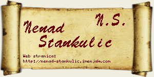 Nenad Stankulić vizit kartica